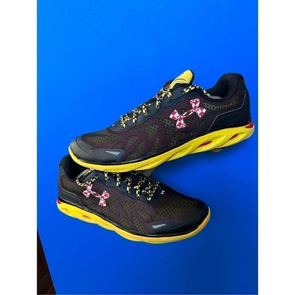 under armour man made upper yellow size 11.5 1258074-002 - Picture 3 of 6